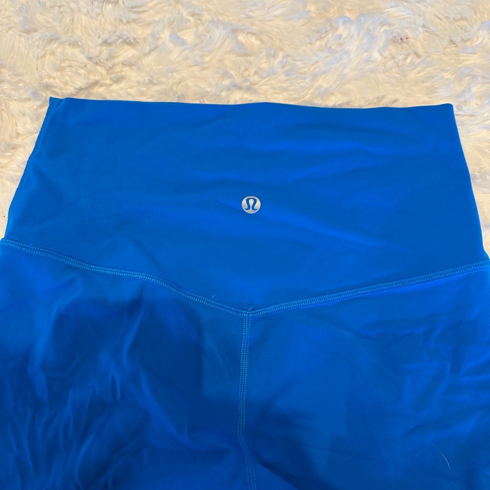 Blue lululemon align shorts - Picture 5 of 5